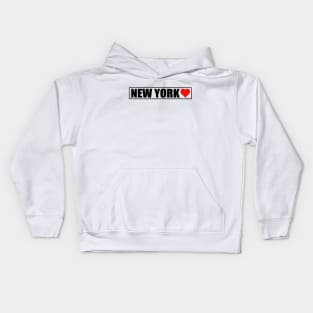 I Love New York City Kids Hoodie